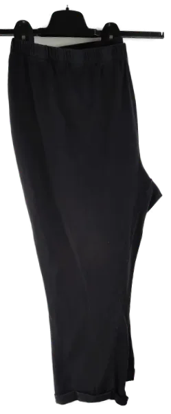 Hose 'Laura Torelli plus', halblang mit Gummizugbund, schwarz, Größe 52/54 - Bild 2