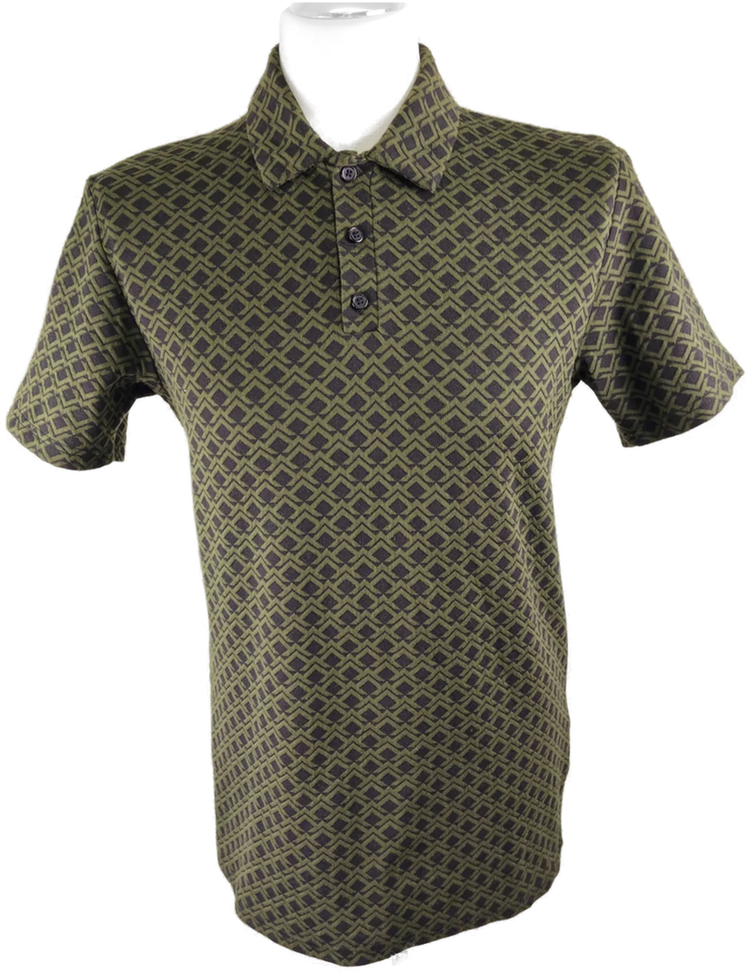 T-Shirt Herren Smog Polyester Bedruckt Gr. 52 | Casual-Charme - Bild 1