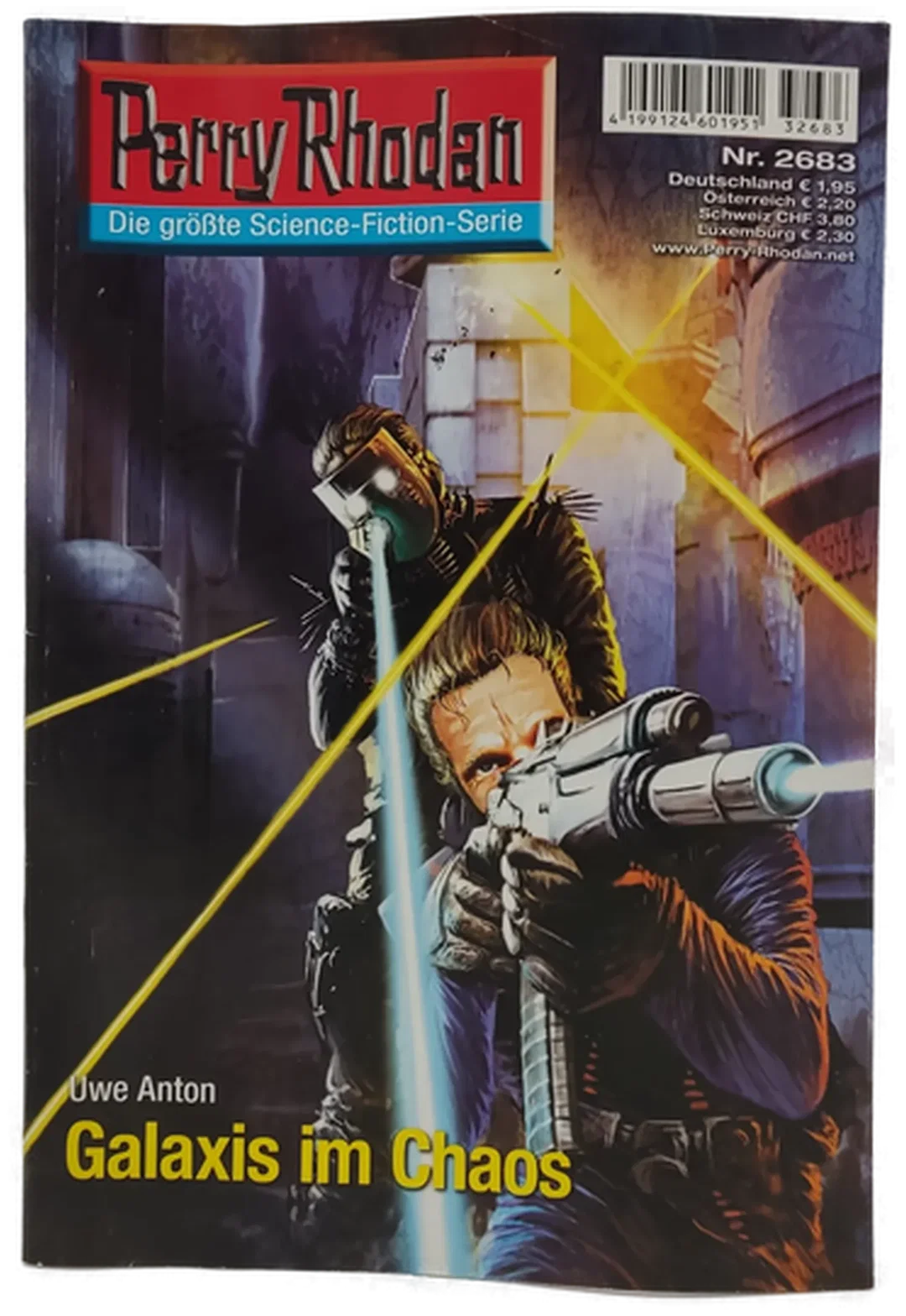 Romanheft Perry Rhodan Galaxis im Chaos Erstauflage Nr.2683 - Bild 2
