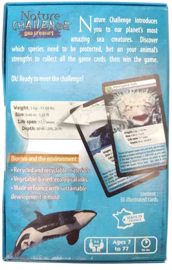 Nature Challenge - Sea creature surf - Kartenspiel - bioviva - Bild 2