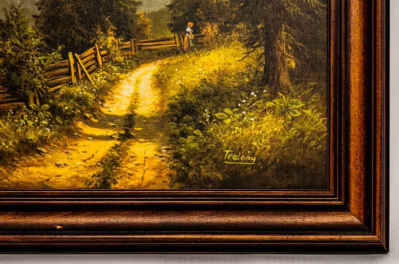 G. Trelony "In den Alpen" Bild, Druck – Bild 2