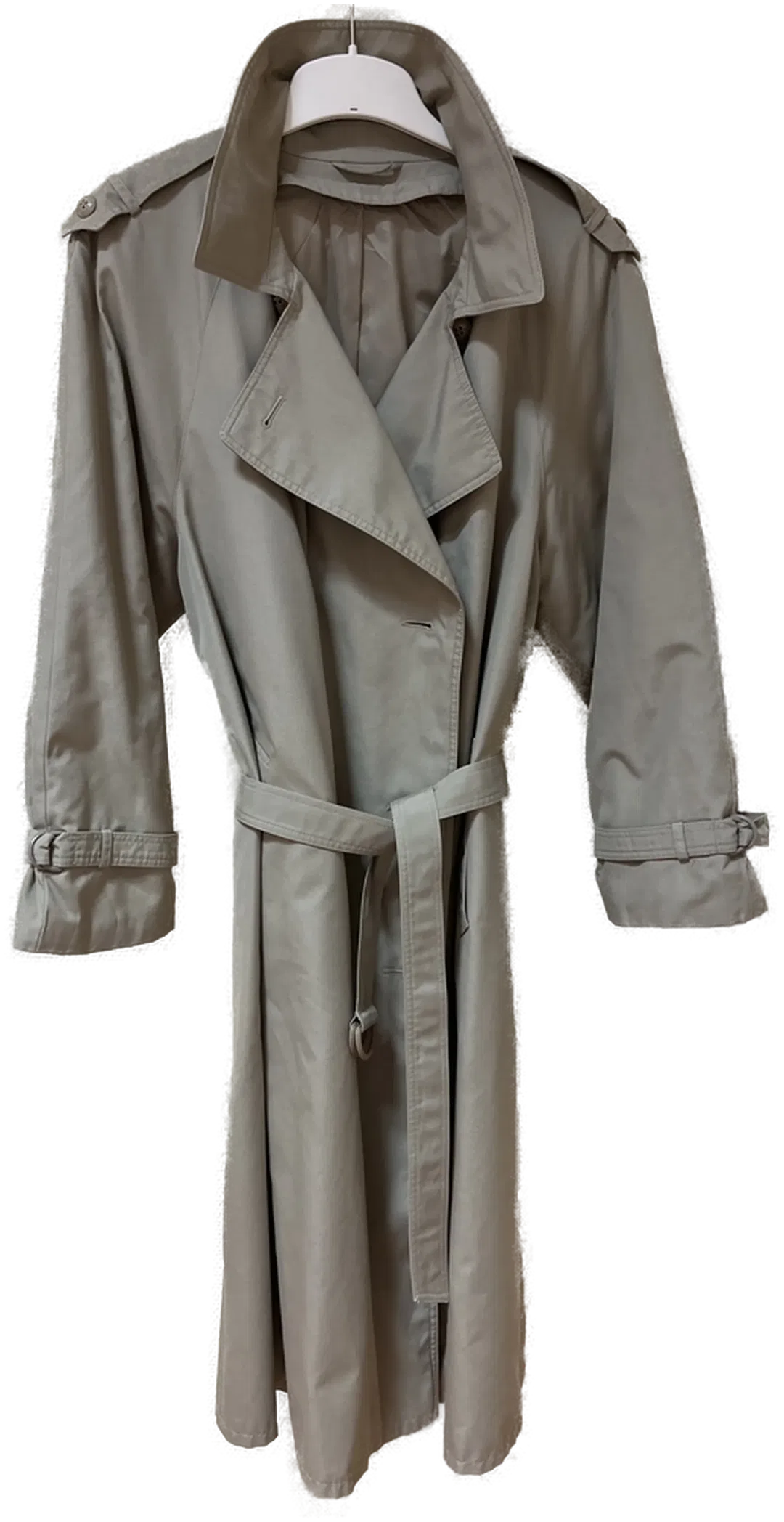 Damen Mantel mit auszippbarem Futter - Beige, Gr. 42, Top-Qualität - Bild 1