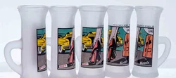 KEGLEVICH Komix '99 Wodka Schnapsglas Set mit Pop Art Motiv (5 Stück) - Bild 3