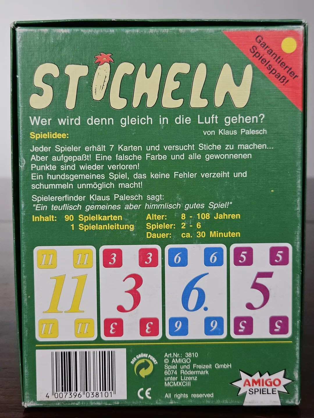 Sticheln - Kartenspiel - AMIGO  – Bild 2