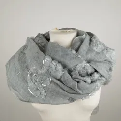 Highlight Schal mit Herz-Bemusterung - ca. 180cm - Bild 1