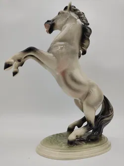 Porzellan Pferd, Fa. Keramos - Bild 3