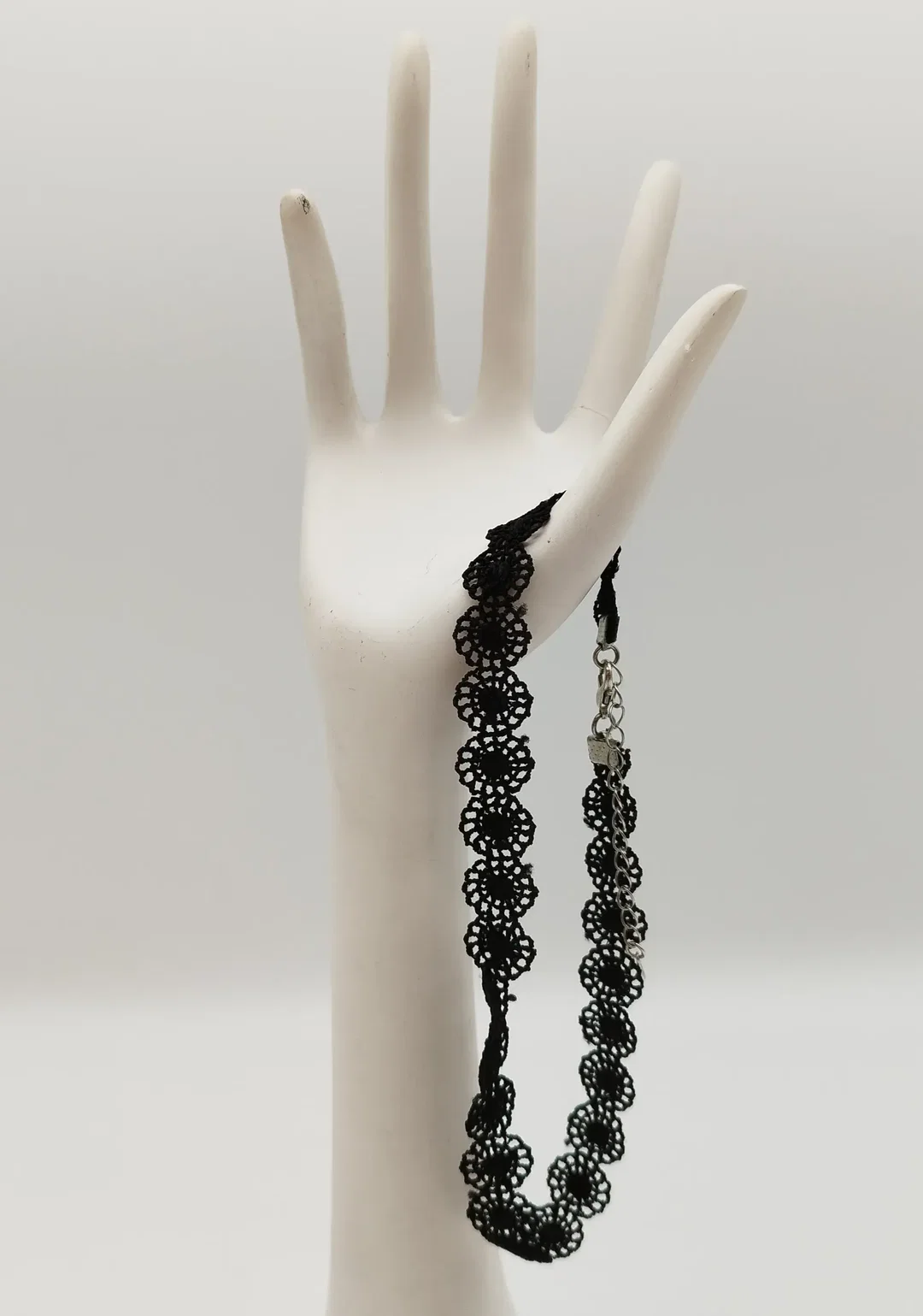 Choker-Halskette aus Blumenmuster Spitz - Bild 1