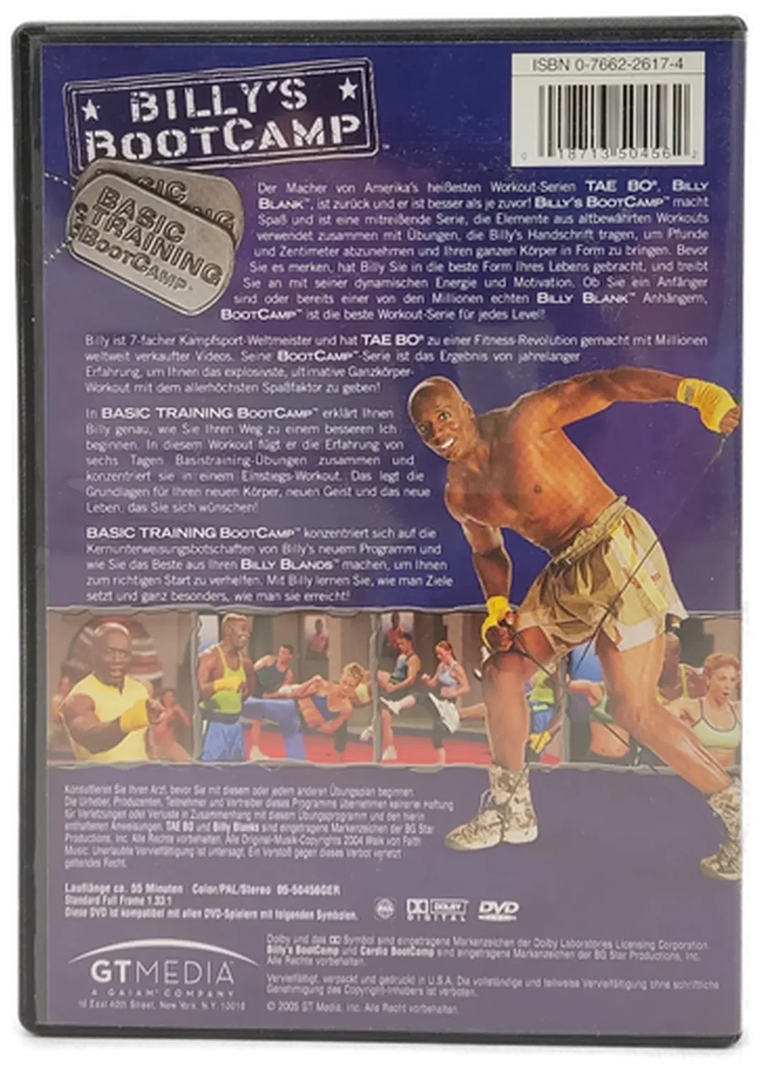 DVD "Billy's Bootcamp" Basic Training BootCamp mit Billy Blanks – Bild 2