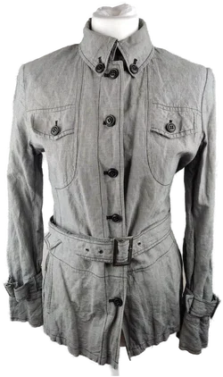 Damen-Trenchcoat Marc Aurel Kariert Gr. 40 | Frühjahrs-Liebling – Vorschau 1