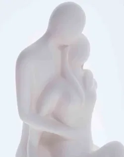 GILDE Keramik Skulptur Francis Paar 