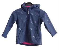 Topolino Mädchen Softshelljacke. dunkelblau mit Sternen - Gr. 104 - Bild 1