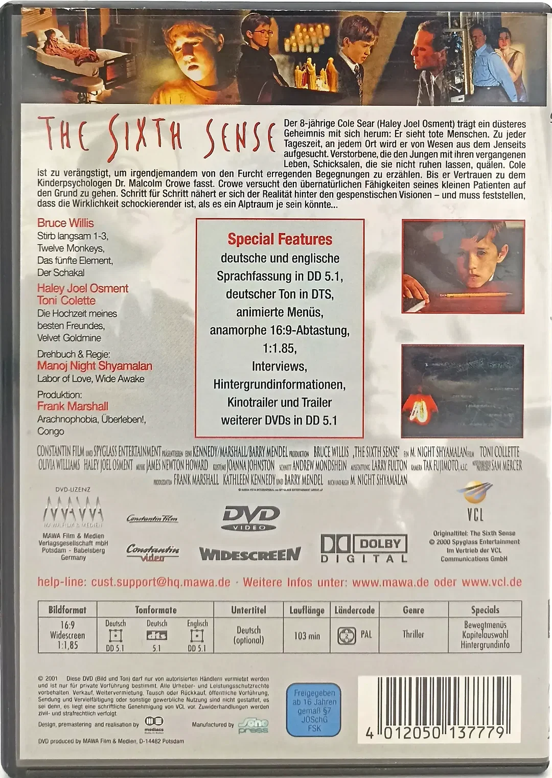 DVD "The Sixth Sense" – Bild 2