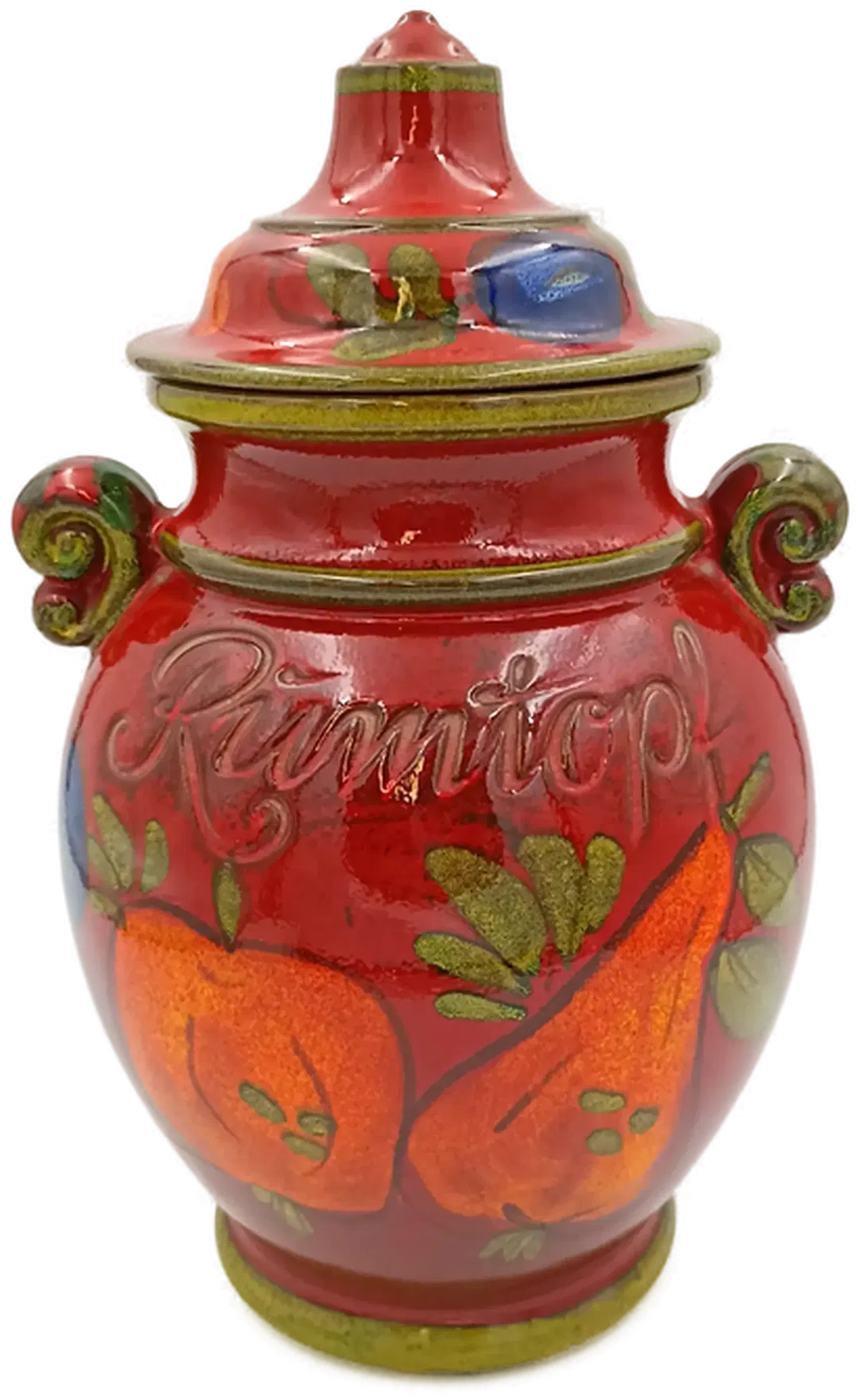 Scheurich Keramik Rumtopf mit Deckel Model 826-36 W. Germany - Bild 4