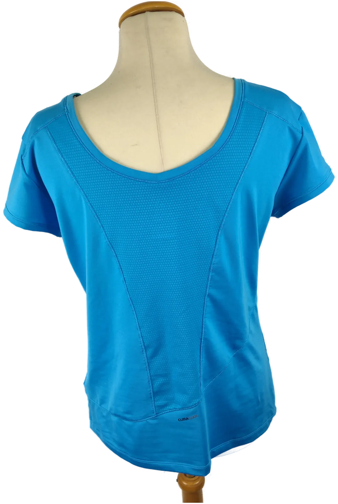 Adidas Damen T-Shirt Polyester Größe 44 | Trainingsfavorit – Bild 3