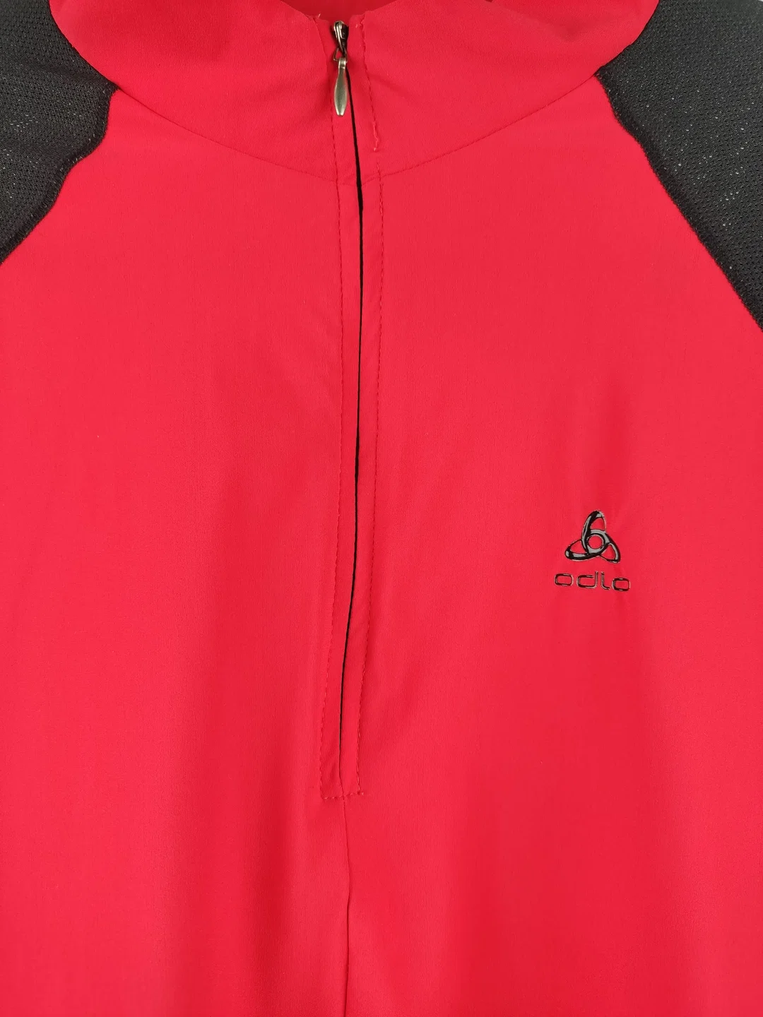 Odlo Damen Radtrikot rot schwarz - M/38 – Bild 3