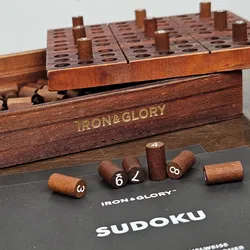 Deluxe Sudoku aus Holz - Gesellschaftsspiel - Iron & Glory - Bild 11