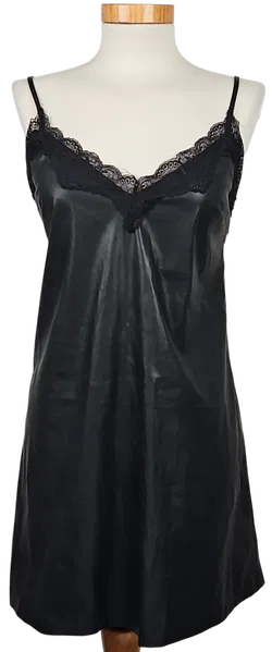 Bershka Damen Top, schwarz - Gr. S  - Bild 1