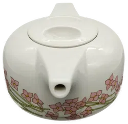 Porzellan Geschirrset mit Blütendekor - Bild 4