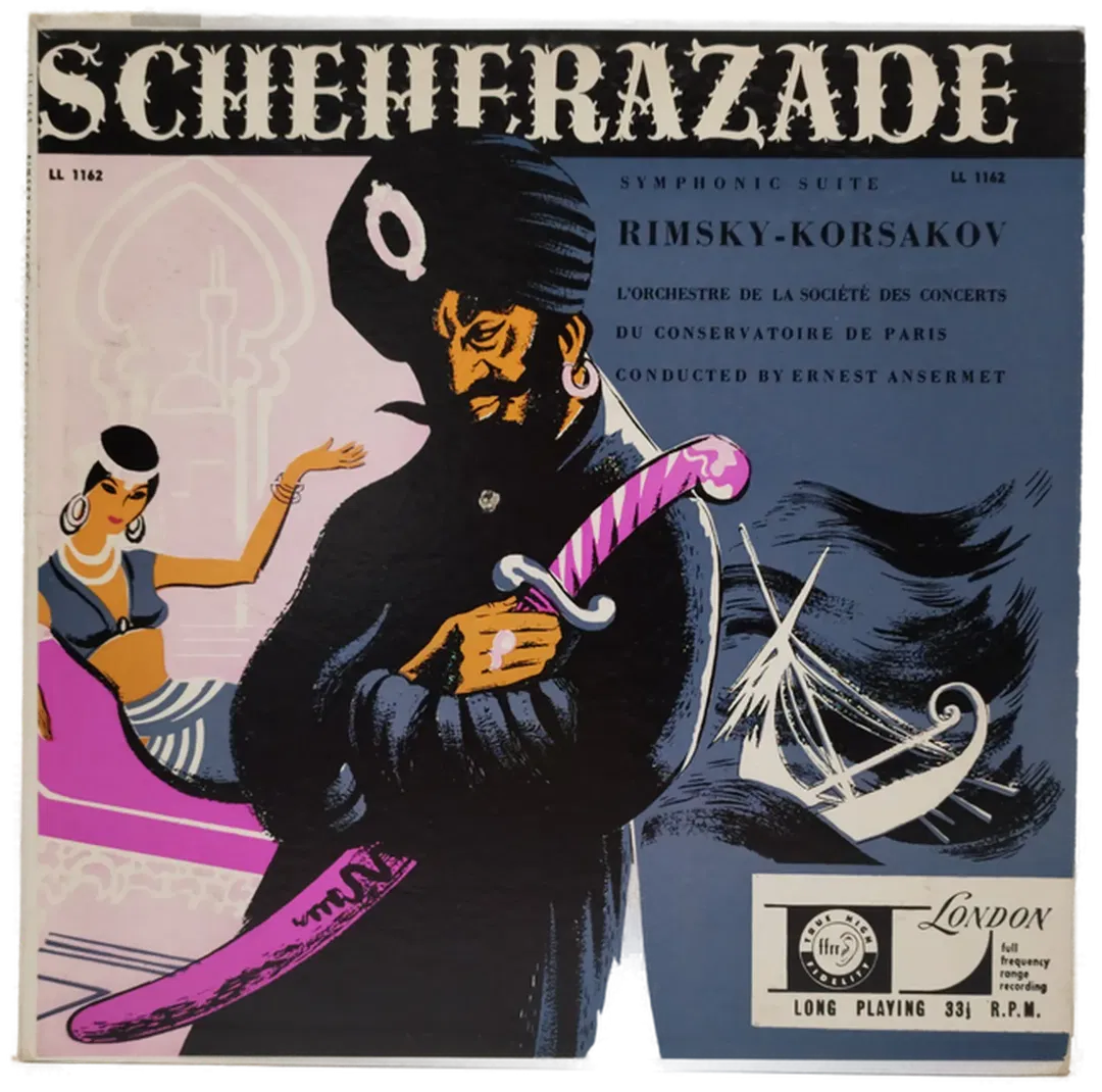 Scheherazade-Symphonic Suite, Ernest  Ansermet, L`Orchestre de la societe des concerts  - Bild 2