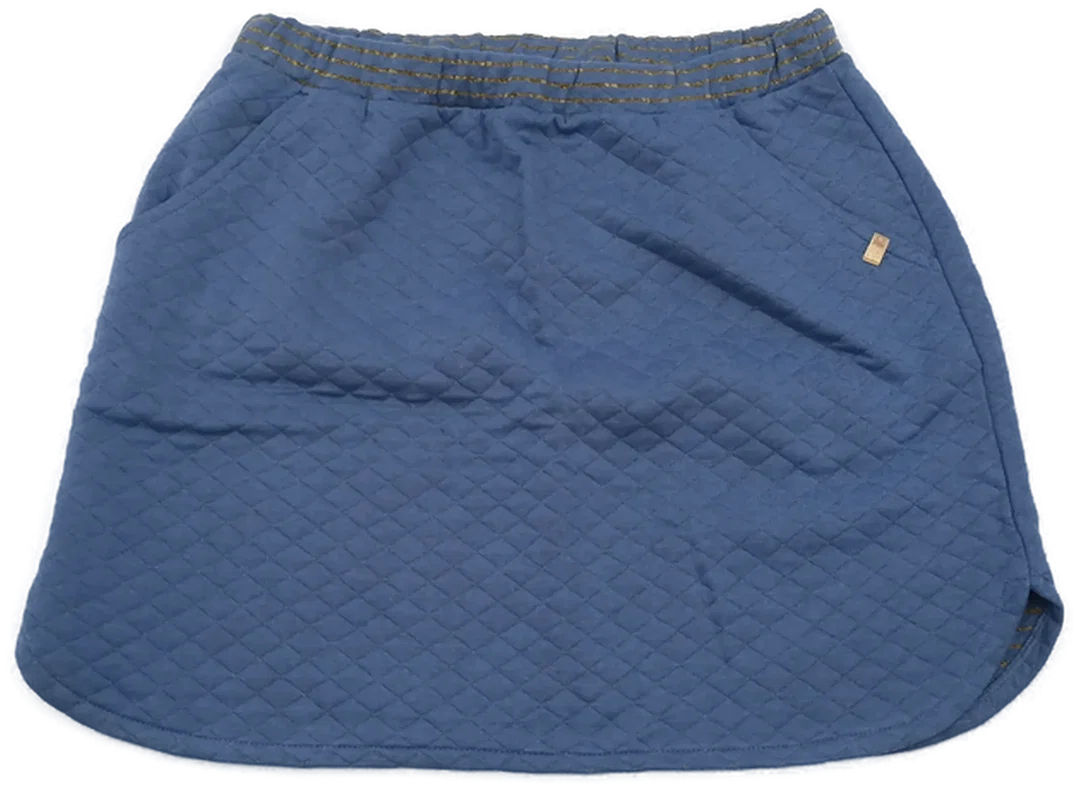 United Colors of Benetton Kinderrock blau gemustert  Gr. 3XL - Bild 1