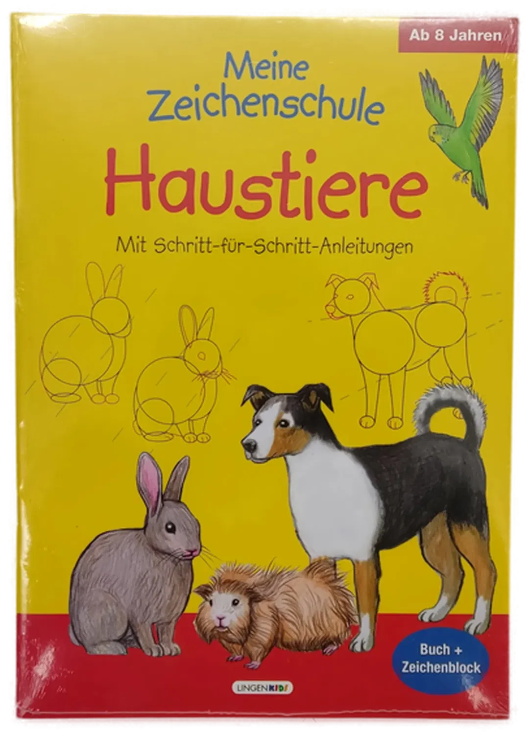 LINGENKIDS Meine Zeichenschule Haustiere originalverpackt - Bild 1
