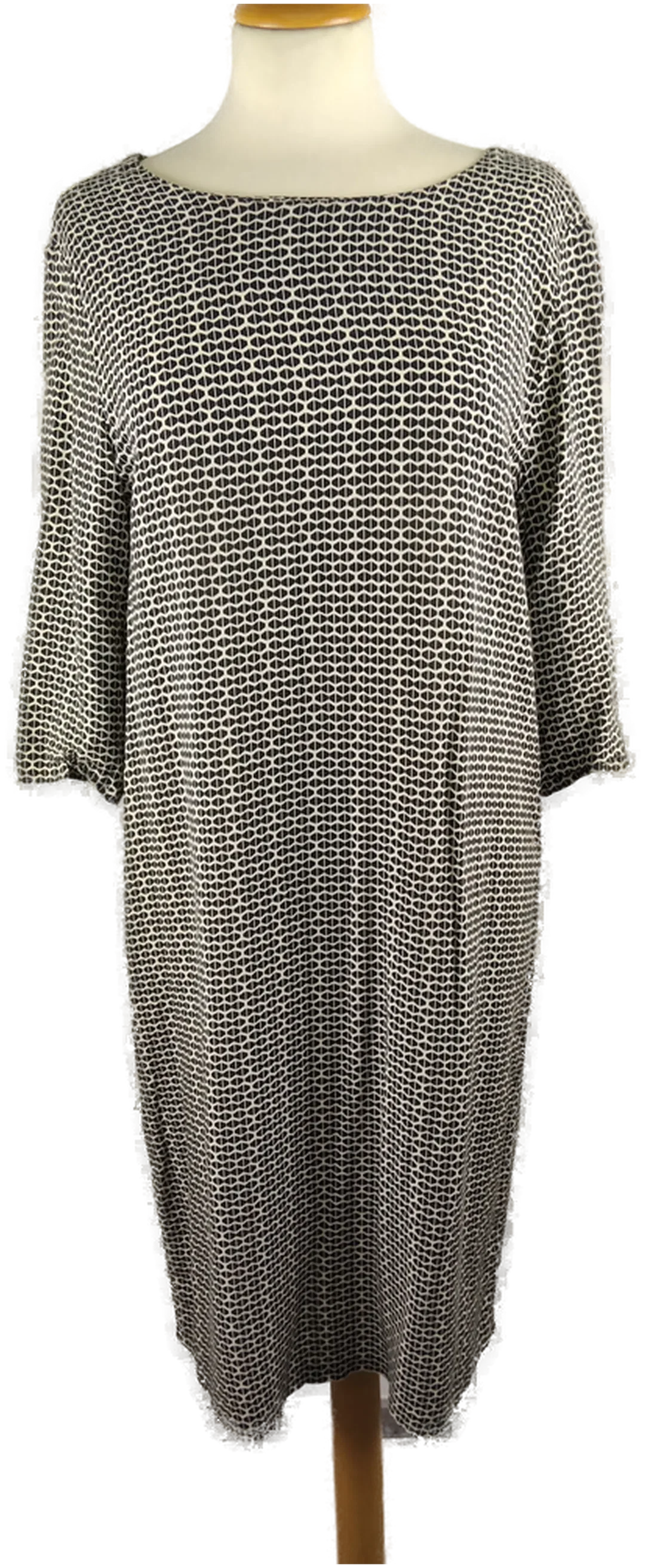 Midikleid Benetton Bedruckt Gr. 40 Viskose | Wie Neu - Bild 4