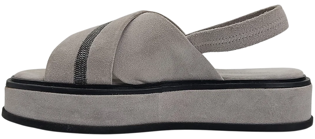 FABIANA FILIPPI Damen Sandalen, grau - Gr. 37 – Bild 3