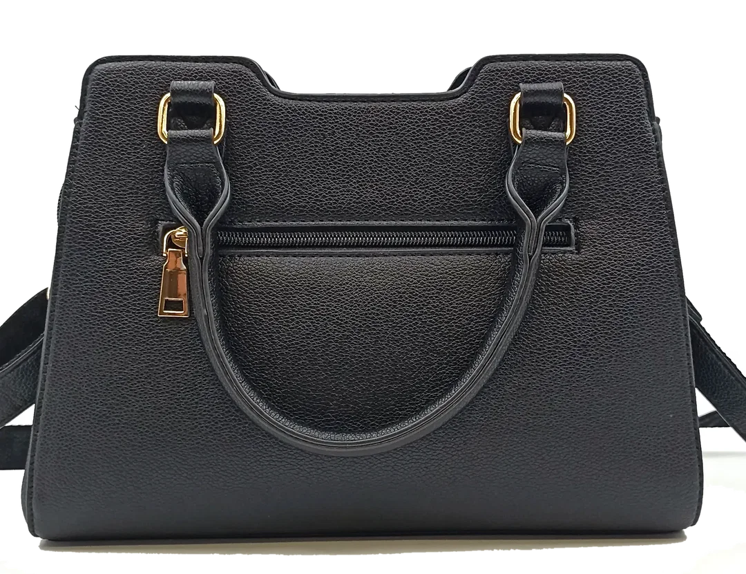 Igolumon Damen Henkeltasche schwarz – Bild 3
