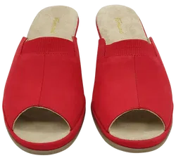 Fortuna Luftpolster Damen Pantoletten, rot - Gr. EU 39 - Bild 3