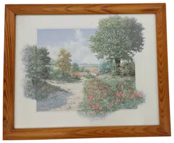 4 Jahreszeiten Bilder gerahmt - 4 Stück - Bild 2