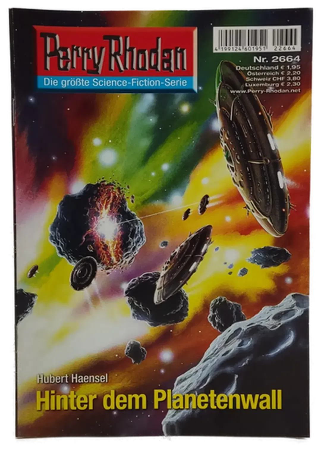 Romanheft Perry Rhodan Hinter dem Planetenwall Erstauflage Nr.2664 - Bild 2