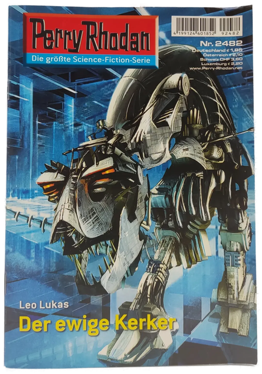 Romanheft Perry Rhodan Der ewige Kerker Erstauflage Nr. 2482 - Bild 2