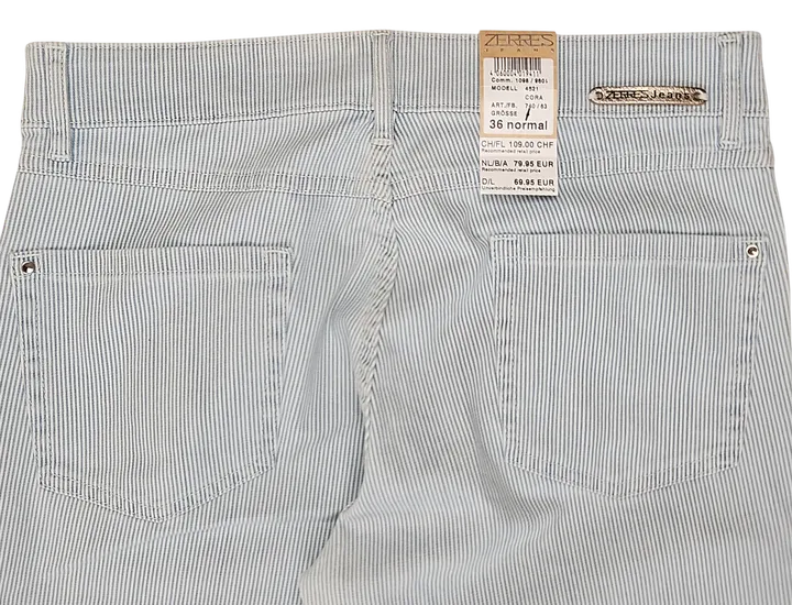 ZERRES Cora Damen Hose, balu/weiß - Gr. D 36 - Bild 4