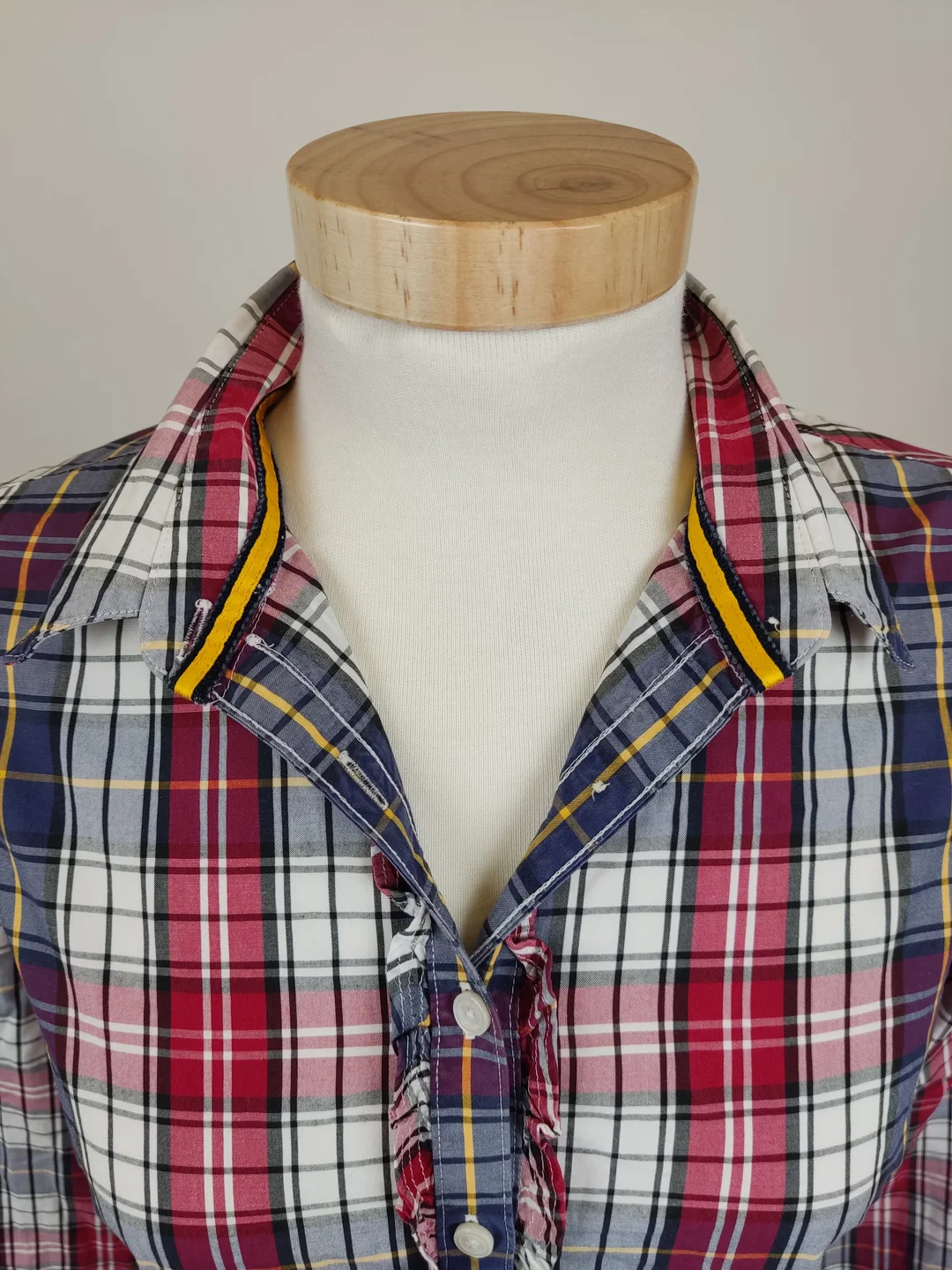 Tommy Hilfiger Damen Bluse mehrfarbig Gr. 36 – Bild 4