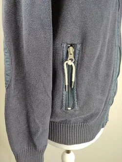 Herren Strickjacke Christian Berg Baumwolle Gr. M | Casual-Liebling - Bild 2