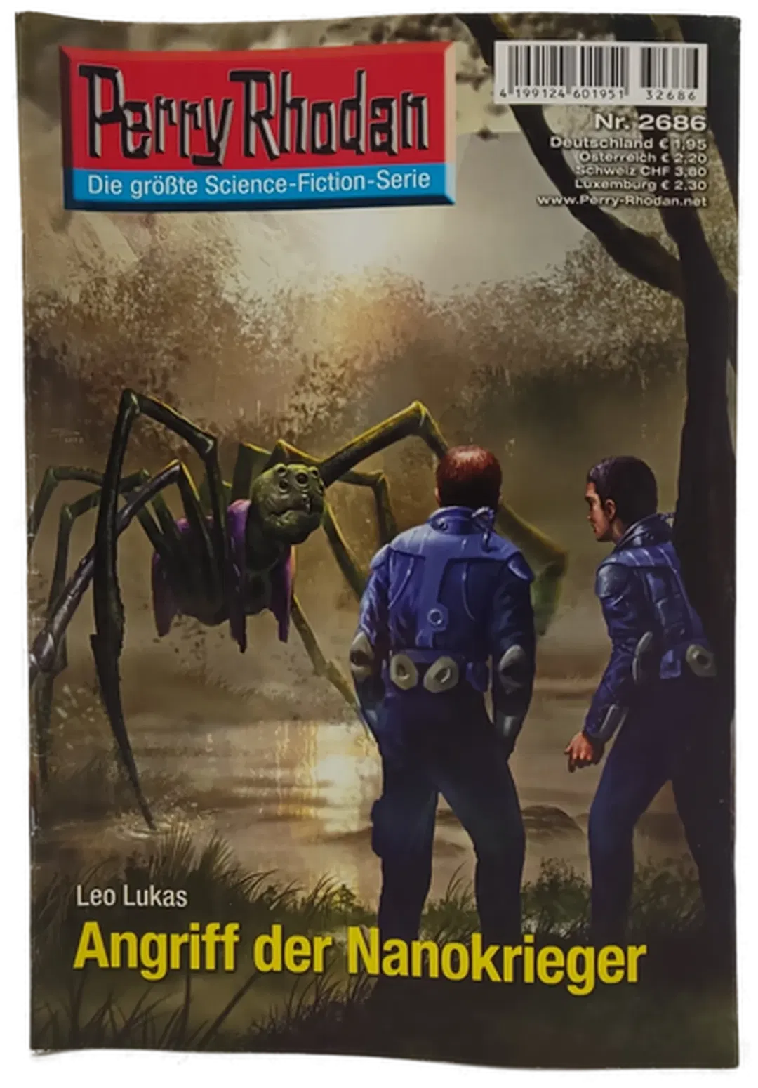 Romanheft Perry Rhodan Angriff der Nanokrieger Erstauflage Nr.2686 - Bild 2