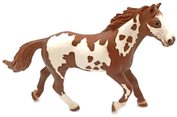 Schleich Pferd weiß und braun gefleckt - Bild 5