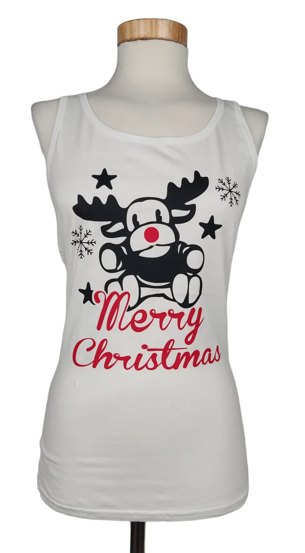 Gildan Damen Tank Top - Weihnachtsmotiv - Gr. S - Bild 1