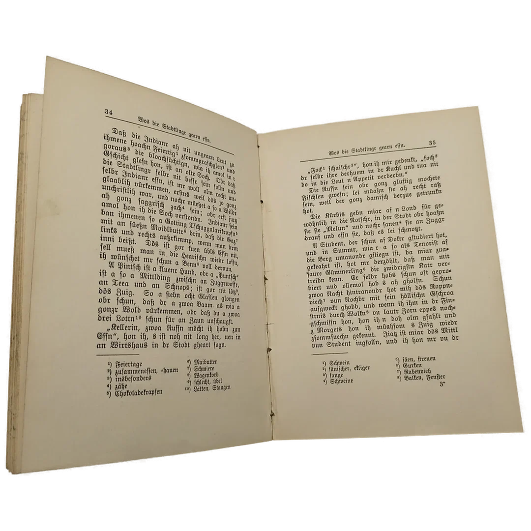 Rudl Otto, Lustige Gschichtlen vom Tiroler Hiesl - 1905 / Antiquarisch – Bild 4
