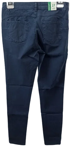 United Colors of Benetton Damen Jeans dunkelblau Gr. 27 - Bild 2