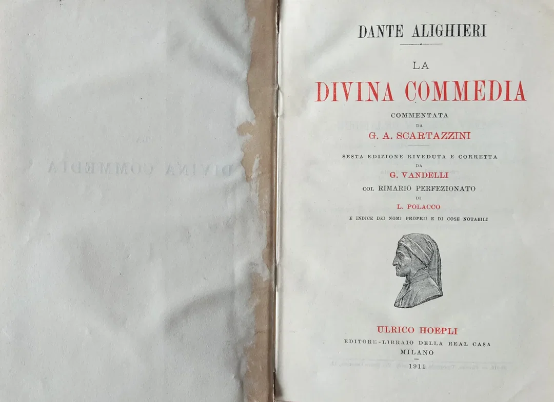 VINTAGE - La Divina Commedia - Dante Alighieri  – Bild 5