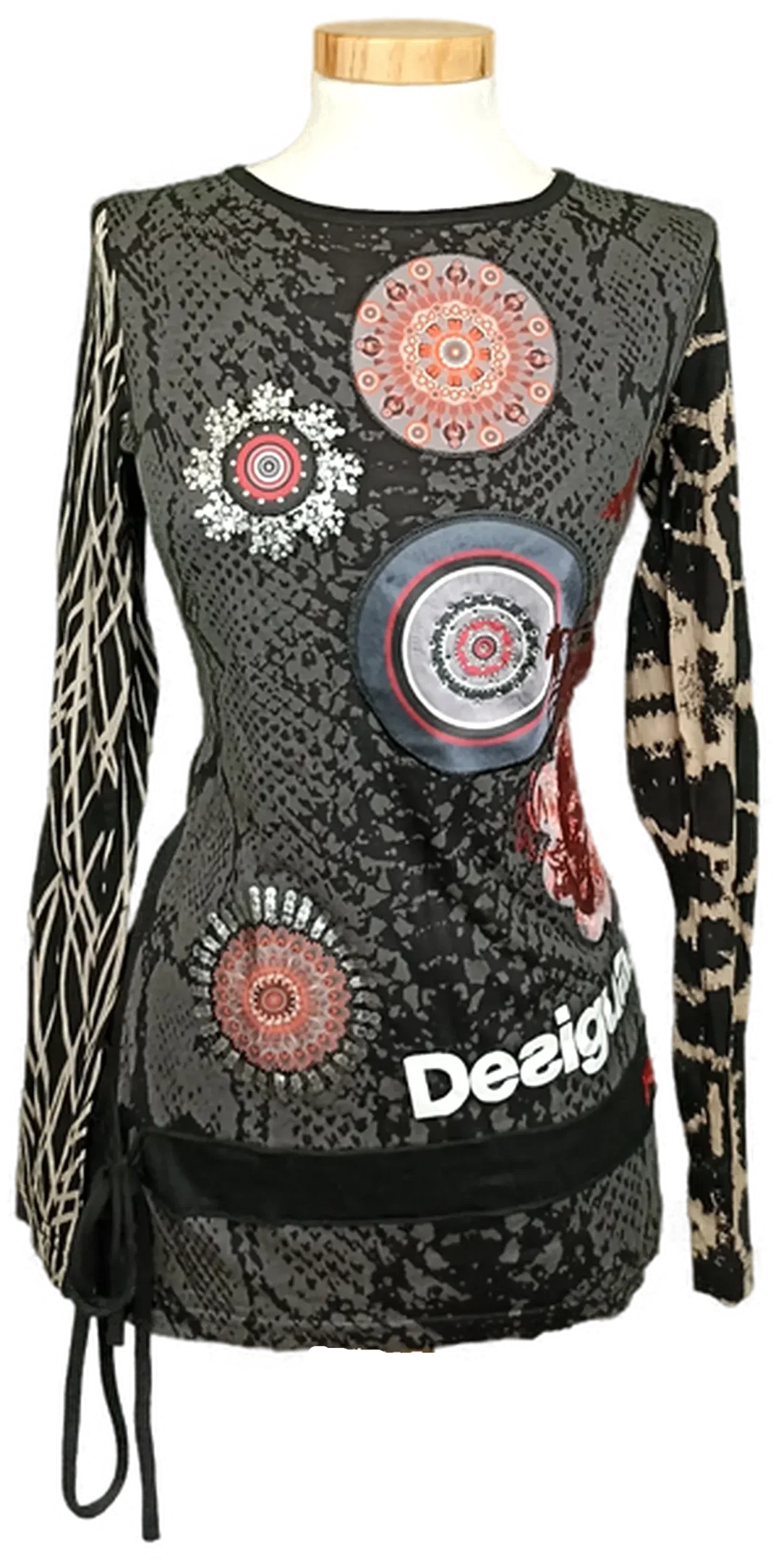 Desigual Damentop gemustert Gr. S - Bild 4