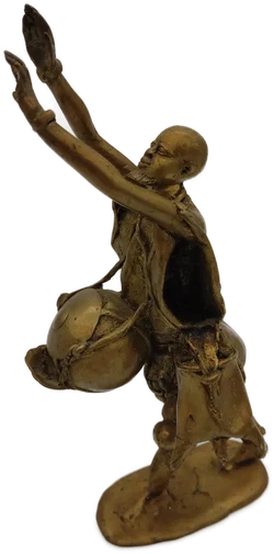 Ethno-Figur aus Messing  - Bild 4