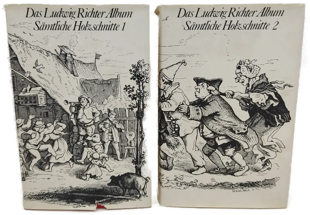 Das Ludwig Richter Album. Sämtliche Holzschnitte. Band 1 & Band 2 - Bild 1