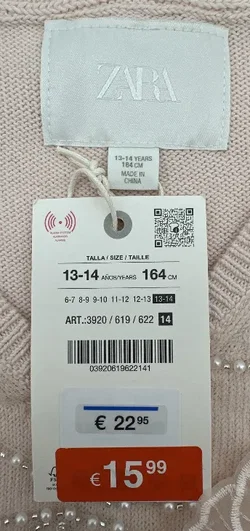 Zara - Mädchen Strickpullunder - Gr. 13-14 Jahre – Vorschau 4