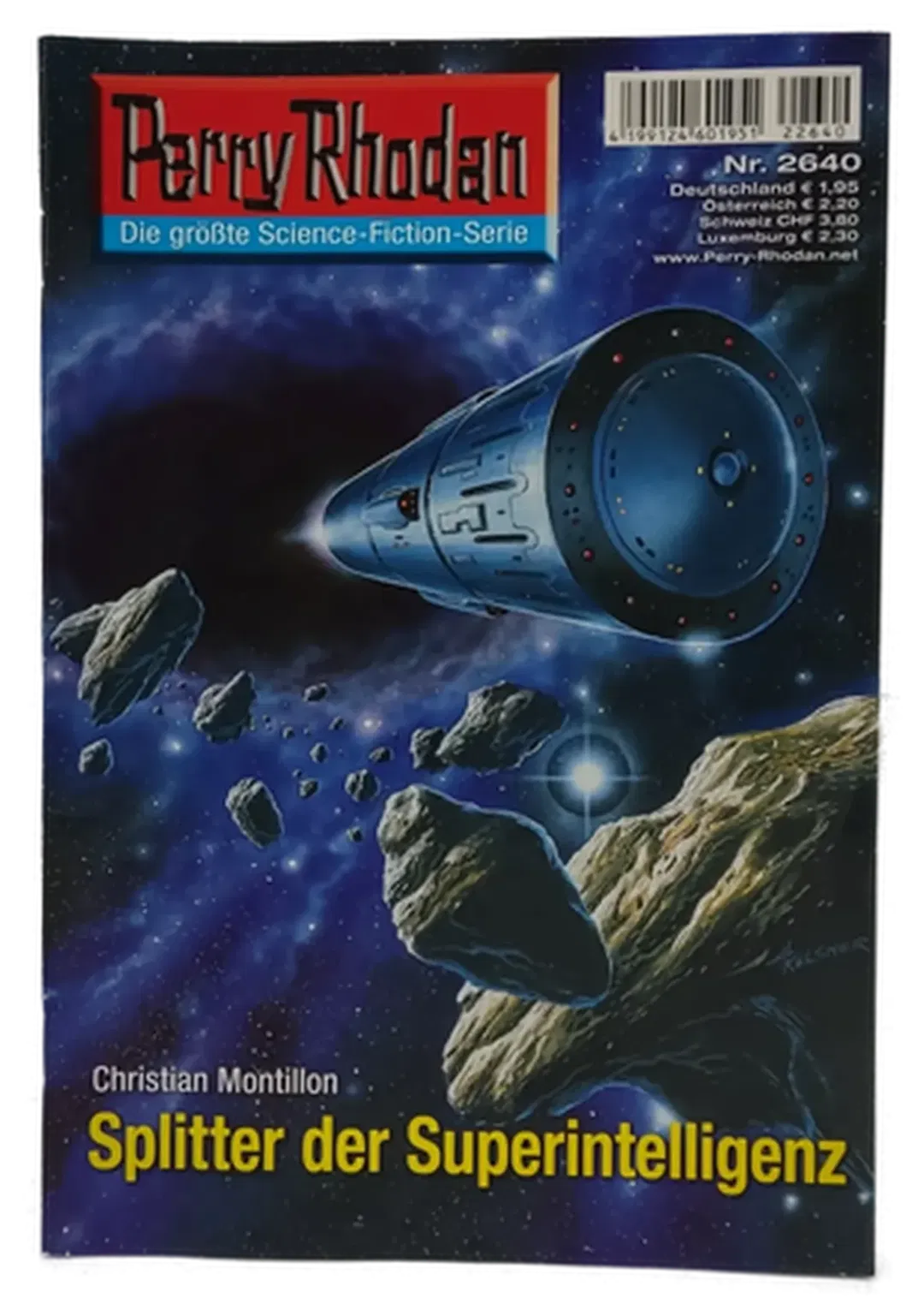 Romanheft Perry Rhodan Splitter der Superintelligenz Erstauflage Nr.2640 - Bild 2