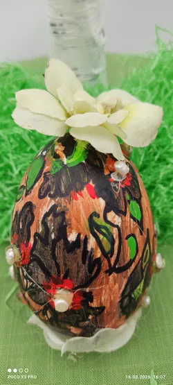 Handbemalte Ostereier Deko-Set, Sonstige | Vintage-Schatz - Bild 2