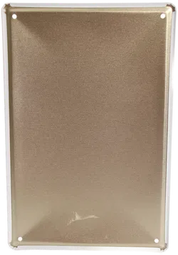 Wanddeko Metallschild – „Diese Küche ist selbstreinigend!“ – Vintage Look - Bild 2