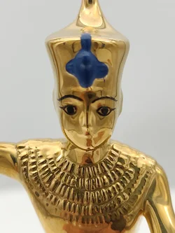 Goldene Harpooner Porzellan & Zertifikat von Franklin Mint | Limitierte Rarität - Bild 2