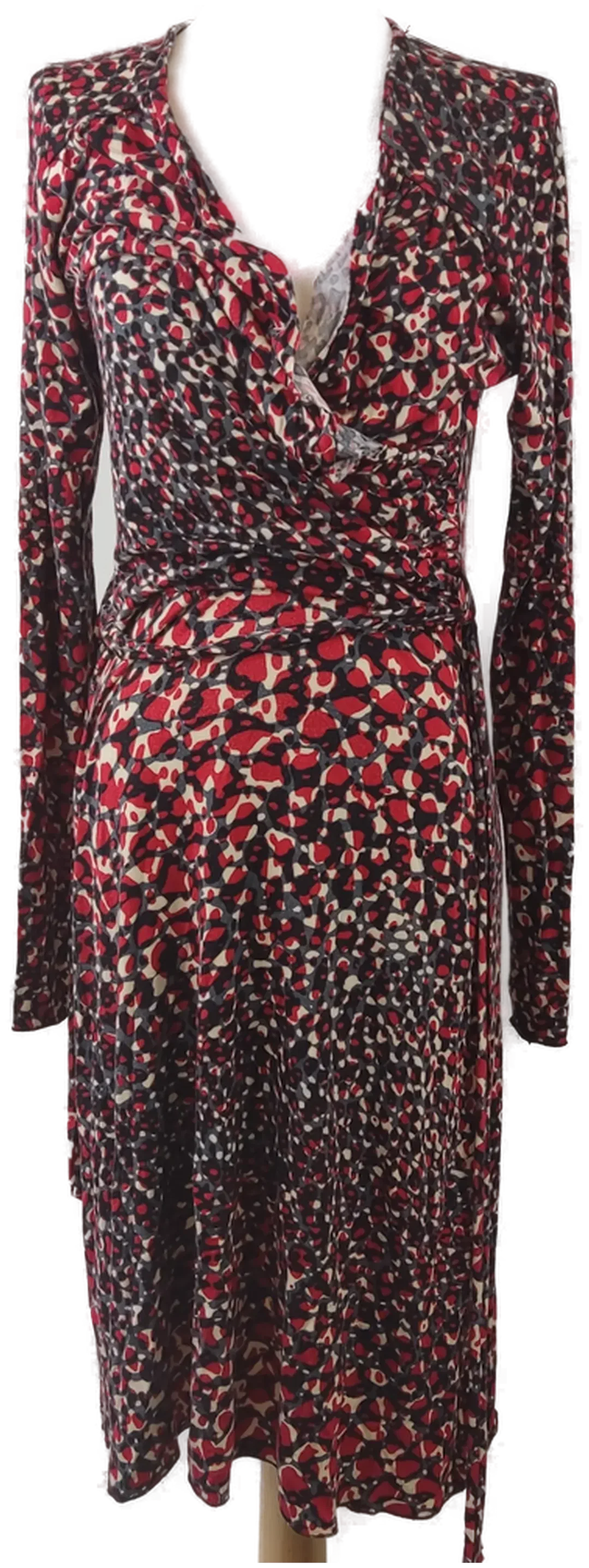 Yessica Damensommerkleid gepunket rot - M - Bild 1